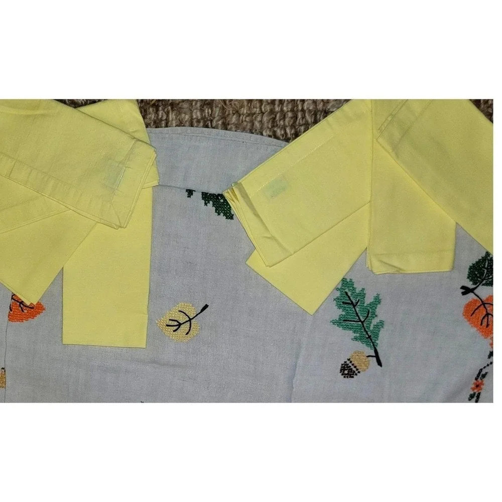8 Custom made Napkins Fall Harvest Thanksgiving table linens 19